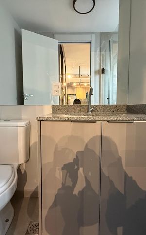 Studio para alugar com 31m², 1 quarto e sem vaga Studio para alugar com 31m², 1 quarto e sem vagaBanheiro