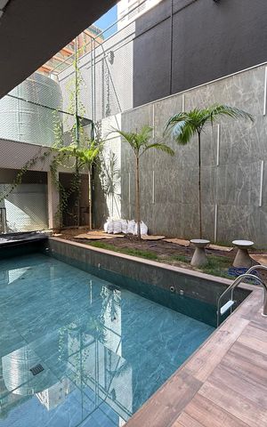Studio para alugar com 31m², 1 quarto e sem vaga Studio para alugar com 31m², 1 quarto e sem vagaÁrea comum - Piscina