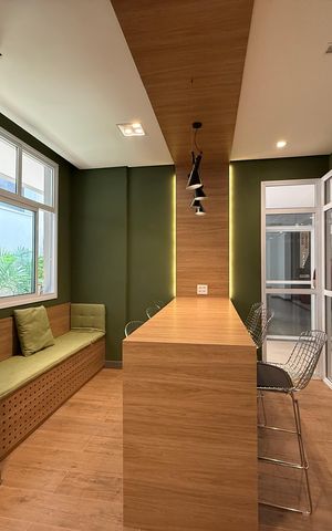Studio para alugar com 31m², 1 quarto e sem vaga Studio para alugar com 31m², 1 quarto e sem vagaCoworking