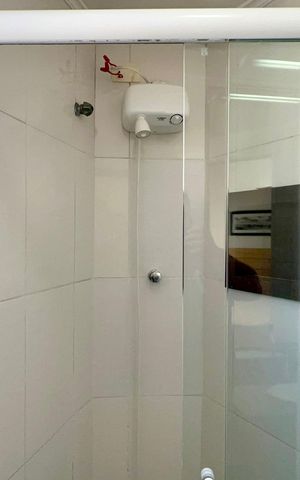 Studio para alugar com 33m², 1 quarto e sem vaga Studio para alugar com 33m², 1 quarto e sem vagaBanheiro da Suíte