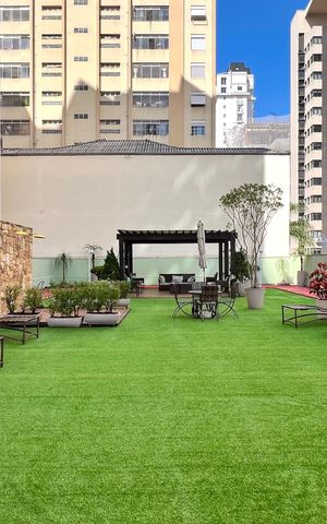 Studio para alugar com 33m², 1 quarto e sem vaga Studio para alugar com 33m², 1 quarto e sem vagaÁrea comum