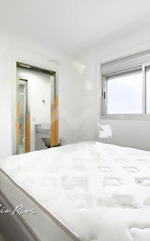 Apartamento para alugar com 50m², 1 quarto e 1 vaga