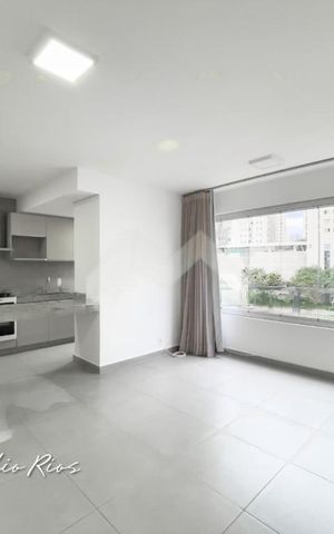Apartamento para alugar com 50m², 1 quarto e 1 vaga