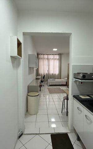 Studio para alugar com 31m², 1 quarto e sem vaga