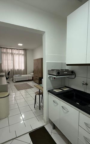 Studio para alugar com 31m², 1 quarto e sem vaga