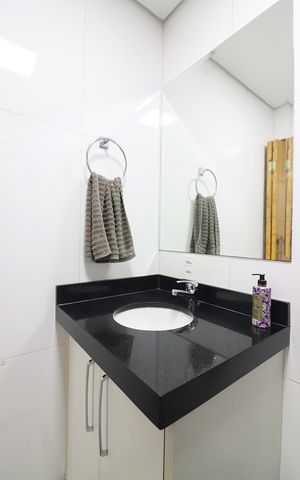 Apartamento à venda com 68m², 2 quartos e 1 vagaBanheiro Social