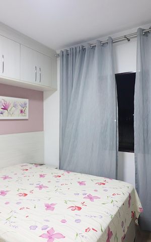 Apartamento à venda com 68m², 2 quartos e 1 vagaQuarto 1