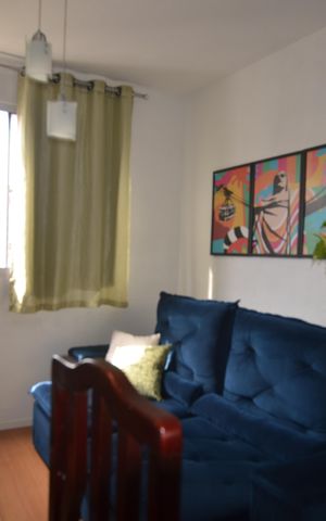 Apartamento para alugar com 44m², 2 quartos e 1 vagaSala