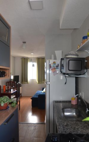 Apartamento para alugar com 44m², 2 quartos e 1 vagaCozinha e Área de Serviço