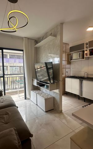 Apartamento para alugar com 57m², 2 quartos e 1 vaga Apartamento para alugar com 57m², 2 quartos e 1 vagaSala