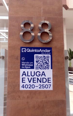 Apartamento para alugar com 230m², 4 quartos e 2 vagasFachada | Adesivo/Placa Quintoandar instalado 