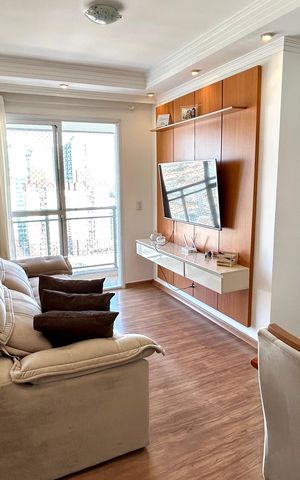 Apartamento à venda com 48m², 2 quartos e 1 vaga Apartamento à venda com 48m², 2 quartos e 1 vagaSala