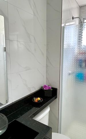 Apartamento à venda com 48m², 2 quartos e 1 vaga Apartamento à venda com 48m², 2 quartos e 1 vagaBanheiro