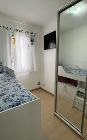 Apartamento à venda com 56m², 3 quartos e 1 vaga Apartamento à venda com 56m², 3 quartos e 1 vagaQuarto