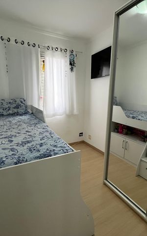 Apartamento à venda com 56m², 3 quartos e 1 vaga Apartamento à venda com 56m², 3 quartos e 1 vagaQuarto