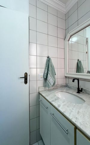 Apartamento para alugar com 79m², 3 quartos e 1 vaga Apartamento para alugar com 79m², 3 quartos e 1 vagaBanheiro Social