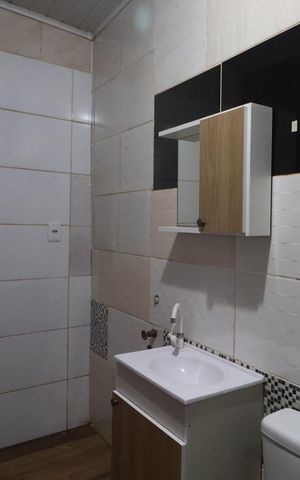 Studio para alugar com 30m², 1 quarto e 1 vaga Studio para alugar com 30m², 1 quarto e 1 vagaBanheiro