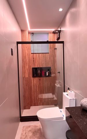 Apartamento à venda com 44m², 1 quarto e 1 vaga Apartamento à venda com 44m², 1 quarto e 1 vagaBanheiro