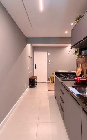 Apartamento à venda com 44m², 1 quarto e 1 vaga Apartamento à venda com 44m², 1 quarto e 1 vagaCozinha