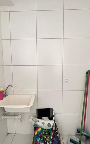 Apartamento para alugar com 38m², 2 quartos e sem vaga Apartamento para alugar com 38m², 2 quartos e sem vagaCozinha e Área de Serviço