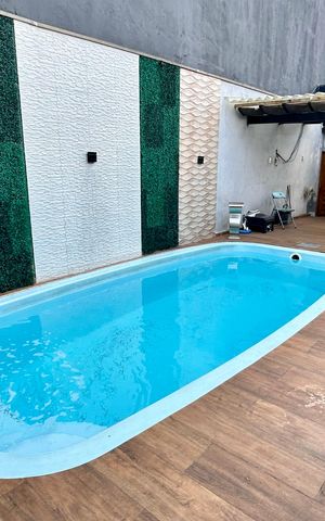 Casa para alugar com 300m², 2 quartos e 1 vaga Casa para alugar com 300m², 2 quartos e 1 vagaPiscina