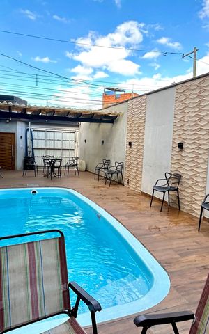 Casa para alugar com 300m², 2 quartos e 1 vaga Casa para alugar com 300m², 2 quartos e 1 vagaPiscina