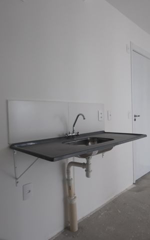 Apartamento à venda com 37m², 2 quartos e sem vagaCozinha e Lavanderia