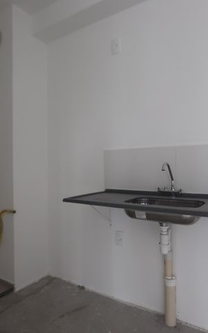 Apartamento à venda com 37m², 2 quartos e sem vagaCozinha e Lavanderia
