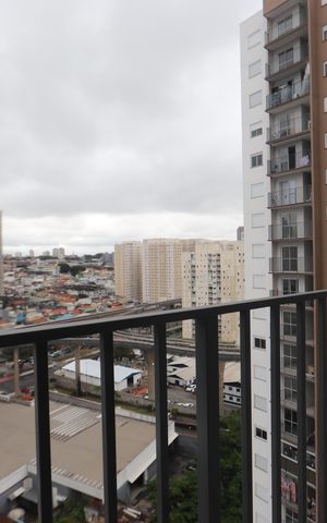 Apartamento à venda com 37m², 2 quartos e sem vagaSacada