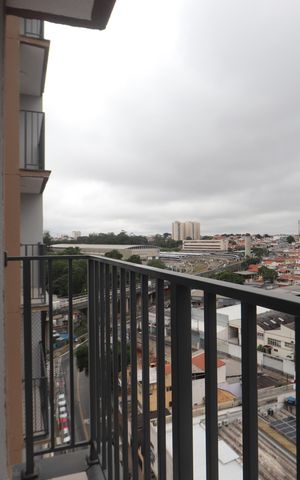 Apartamento à venda com 37m², 2 quartos e sem vagaSacada