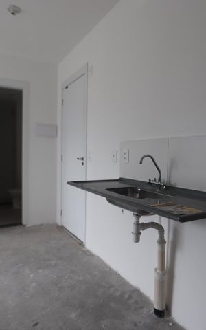 Apartamento à venda com 37m², 2 quartos e sem vagaCozinha e Lavanderia