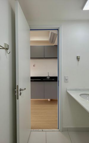 Studio à venda com 27m², 1 quarto e sem vaga Studio à venda com 27m², 1 quarto e sem vagaBanheiro
