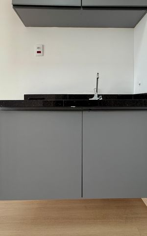 Studio à venda com 27m², 1 quarto e sem vaga Studio à venda com 27m², 1 quarto e sem vagaCozinha