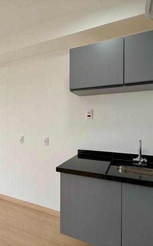 Studio à venda com 27m², 1 quarto e sem vaga Studio à venda com 27m², 1 quarto e sem vagaCozinha