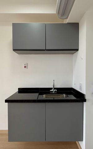 Studio à venda com 27m², 1 quarto e sem vaga Studio à venda com 27m², 1 quarto e sem vagaCozinha