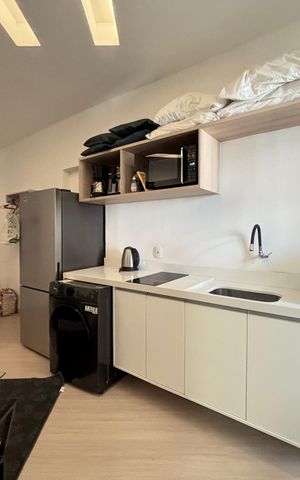 Apartamento à venda com 31m², 1 quarto e sem vaga Apartamento à venda com 31m², 1 quarto e sem vagaSala/cozinha