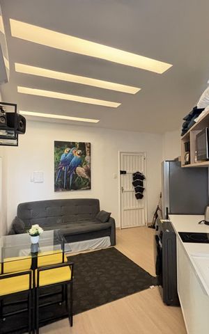 Apartamento à venda com 31m², 1 quarto e sem vaga Apartamento à venda com 31m², 1 quarto e sem vagaSala/cozinha
