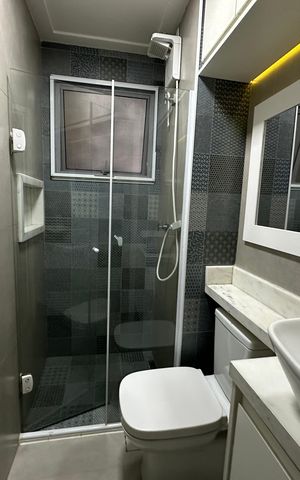 Apartamento à venda com 54m², 2 quartos e 1 vagaBanheiro