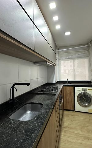 Apartamento à venda com 54m², 2 quartos e 1 vagaCozinha