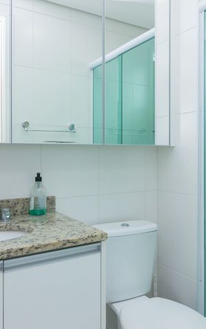 Apartamento à venda com 120m², 3 quartos e 2 vagasBanheiro Quarto 1