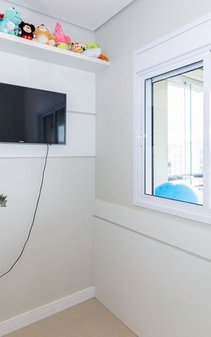 Apartamento à venda com 120m², 3 quartos e 2 vagasQuarto 2