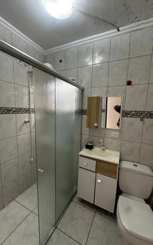 Casa para alugar com 40m², 1 quarto e 1 vaga Casa para alugar com 40m², 1 quarto e 1 vagaBanheiro