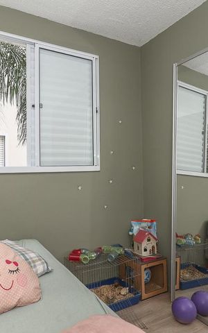 Apartamento à venda com 42m², 2 quartos e 1 vagaQuarto 2