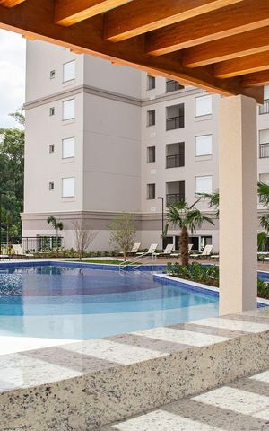 Apartamento à venda com 35m², 1 quarto e sem vaga Apartamento à venda com 35m², 1 quarto e sem vagaÁrea comum - Piscina
