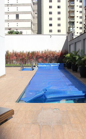 Studio à venda com 40m², 1 quarto e 1 vagaPiscina