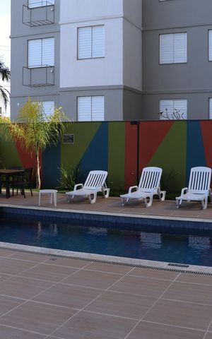 Apartamento para alugar com 61m², 3 quartos e 1 vagaÁrea comum - Piscina
