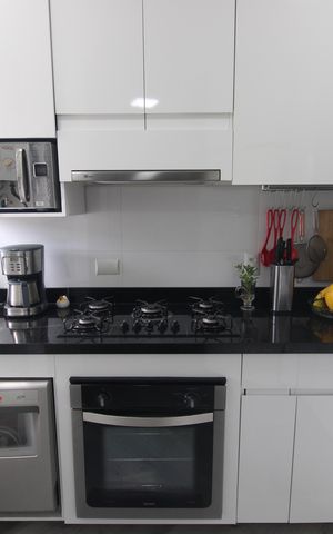 Apartamento à venda com 60m², 3 quartos e 2 vagasCozinha
