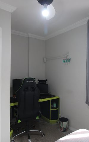 Apartamento à venda com 60m², 3 quartos e 2 vagasQuarto 2