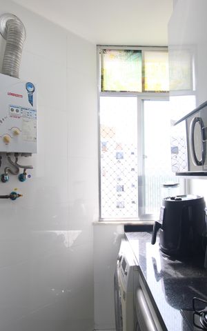 Apartamento à venda com 60m², 3 quartos e 2 vagasÁrea de serviço