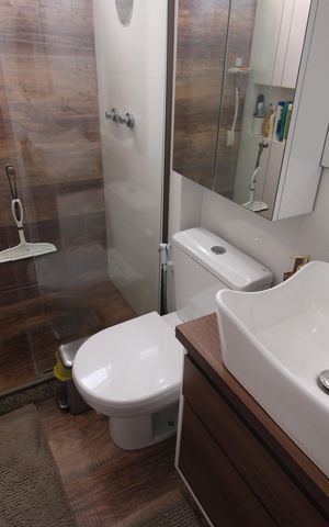 Apartamento à venda com 60m², 3 quartos e 2 vagasBanheiro